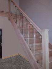 Solution glass oak chrome - glass,