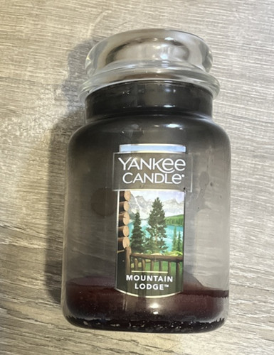 Yankee candle empty - candle, -mountain