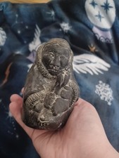 A Wolf Ornament Original Sculpture