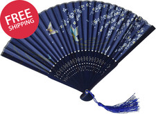 Floral Patterned Hand Fans