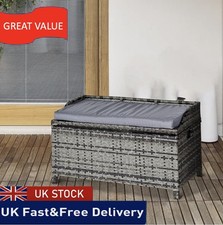 Bench patio wicker - patio, storage