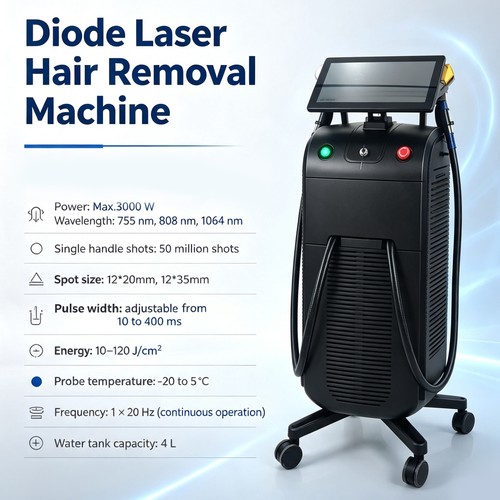 Diode laser hair removal - diode,