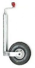 AL-KO Heavy Duty Jockey Wheel 48mm Pneumatic Caravan Trailer Towing - 1222438