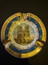 Rare Vintage Limoges Edite Par Gout Decorative Ash Tray Notre Dame