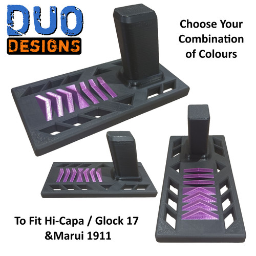 Airsoft pistol display stand - airsoft,