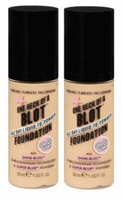 Soap & Glory One Heck of a Blot Foundation (2 x 30ml) All Day Shade Fair Enough