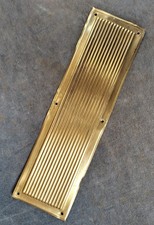 Reclaimed brass door - reclaimed, finger