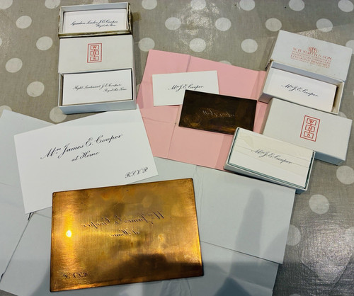 1950s 60s copper - 1950s/60s, printing