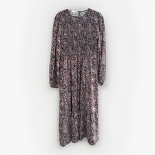 Vanessa zani floral midi dress - zani,