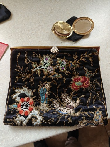 Vintage chinese export silk - chinese,
