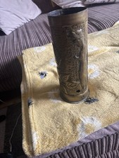 Military Trench Art shell Case