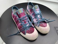 Adidas Men's Originals NIZZA LO RF VICTORY Crimson Orbit Indigo Off White Traine