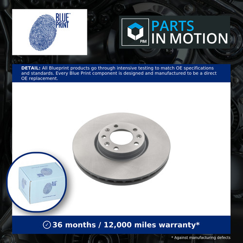 Brake discs pair vented - 2x,