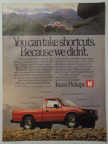 1989 isuzu 4x4 - 4x4, trucks