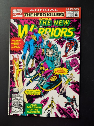 New warriors annual marvel - warriors,