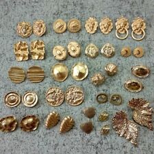 clip on/stud VINTAGE GOLD