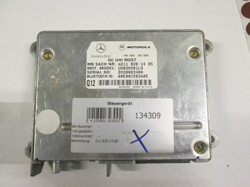 Mercedes benz r171 slk control - r171,
