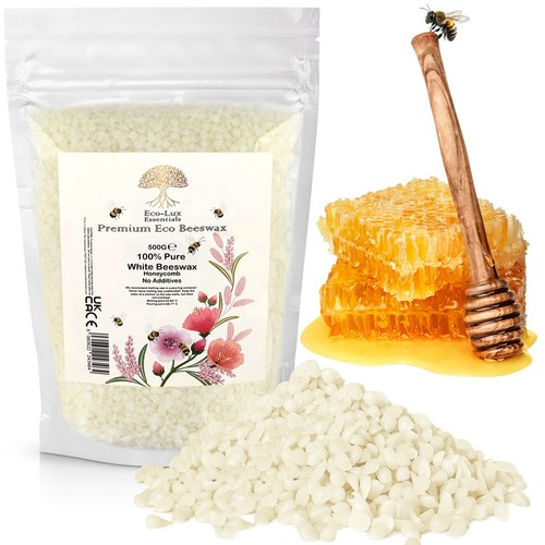 White beeswax pellets - beeswax,