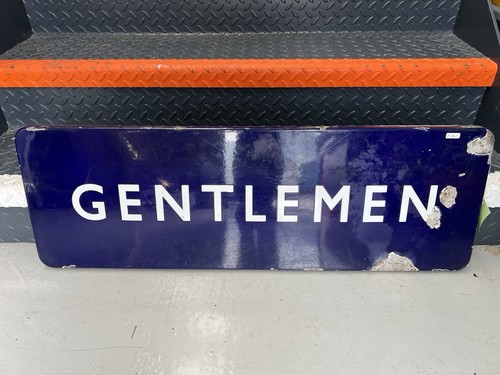 Vintage enamel british railway - vintage,