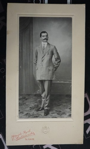 Egypt 1910 elegant gentleman - c.1910,