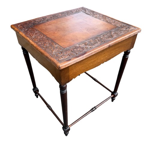 Vintage mahogany tooled - vintage,