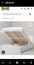 bed frame king size ottoman &