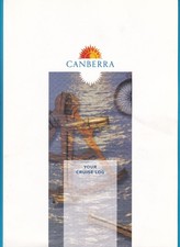 Original P & O Line S.S.  CANBERRA  Cruise Log