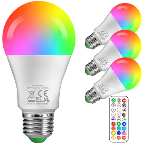 12w rgb led e27 - rgb,