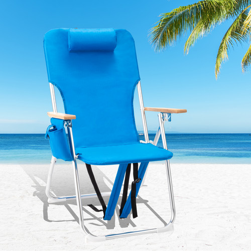 Folding beach chair - beach,