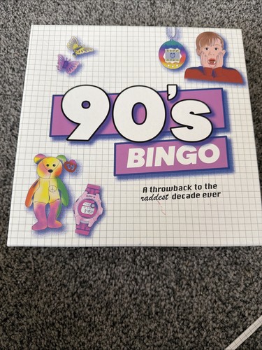 Retro bingo board game - retro,