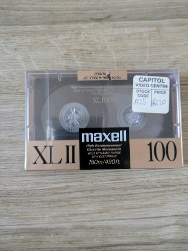 Maxell xlii 100 chrome - 100, type