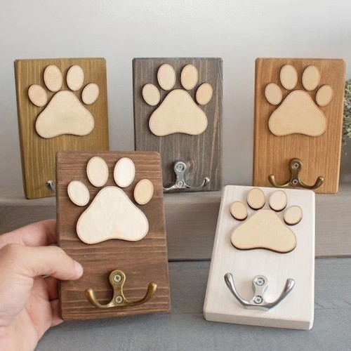 Handmade dog lead holder - lead,