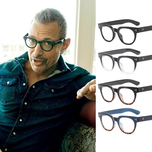 Retro clear lens glasses - clear,