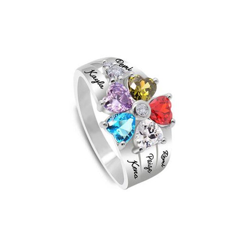 Personalized names ring - personalized,