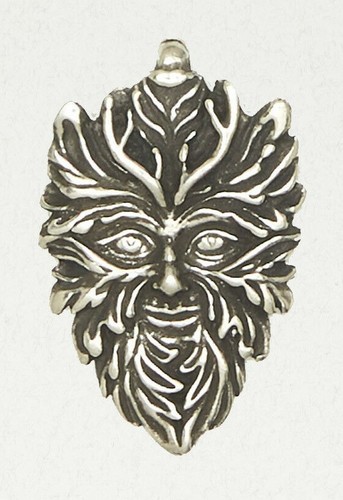 Green man cernunnos horns - green,