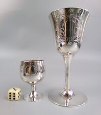 Silver plated Wine Goblet &