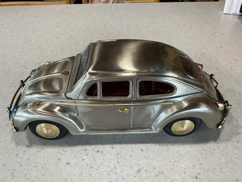Vintage silver beetle music - vintage,