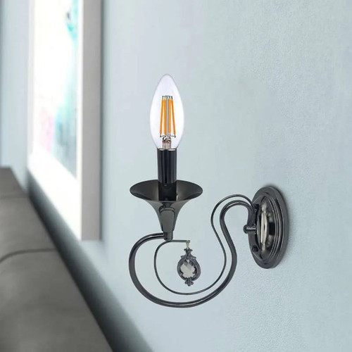 Candle wall light - light, e14