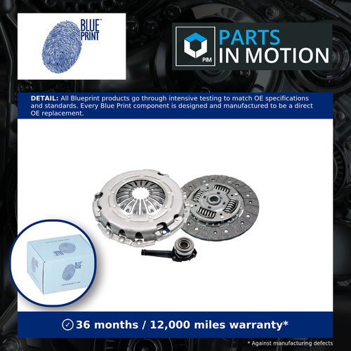 Clutch kit 3pc - kit,