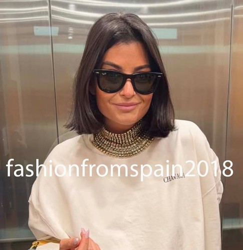 Zara new woman maxi metal - zara,