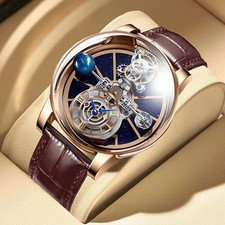 Mens Watch Diamond Tourbillion