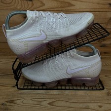 Nike Trainers Womens Size UK 4 Air VaporMax Flyknit 2.0 Light Pink Run Shoes