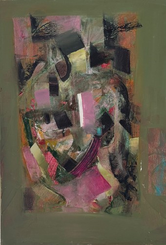 Original abstract oil painting - abstract,