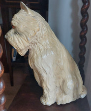 Large vintage chalkware