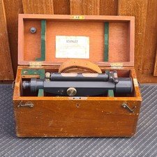 ANTIQUE BOX & THEODOLITE