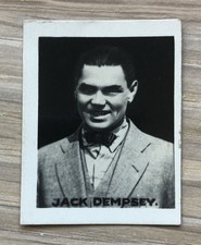A Comic Life Trade Card Sports Champions No. 5 Jack Dempsey