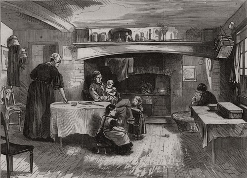 Labourer home at whitnash - labourer's,