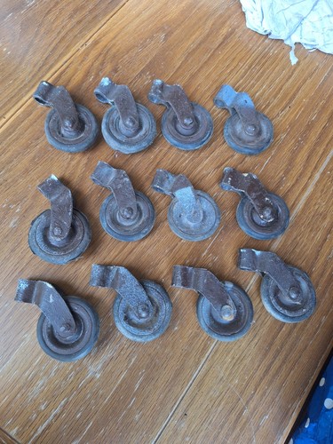 Vintage furniture wheels - vintage,