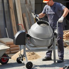 63L 220W Electric Cement Mixer