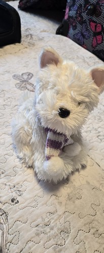 Westie with scarf plush - westie,